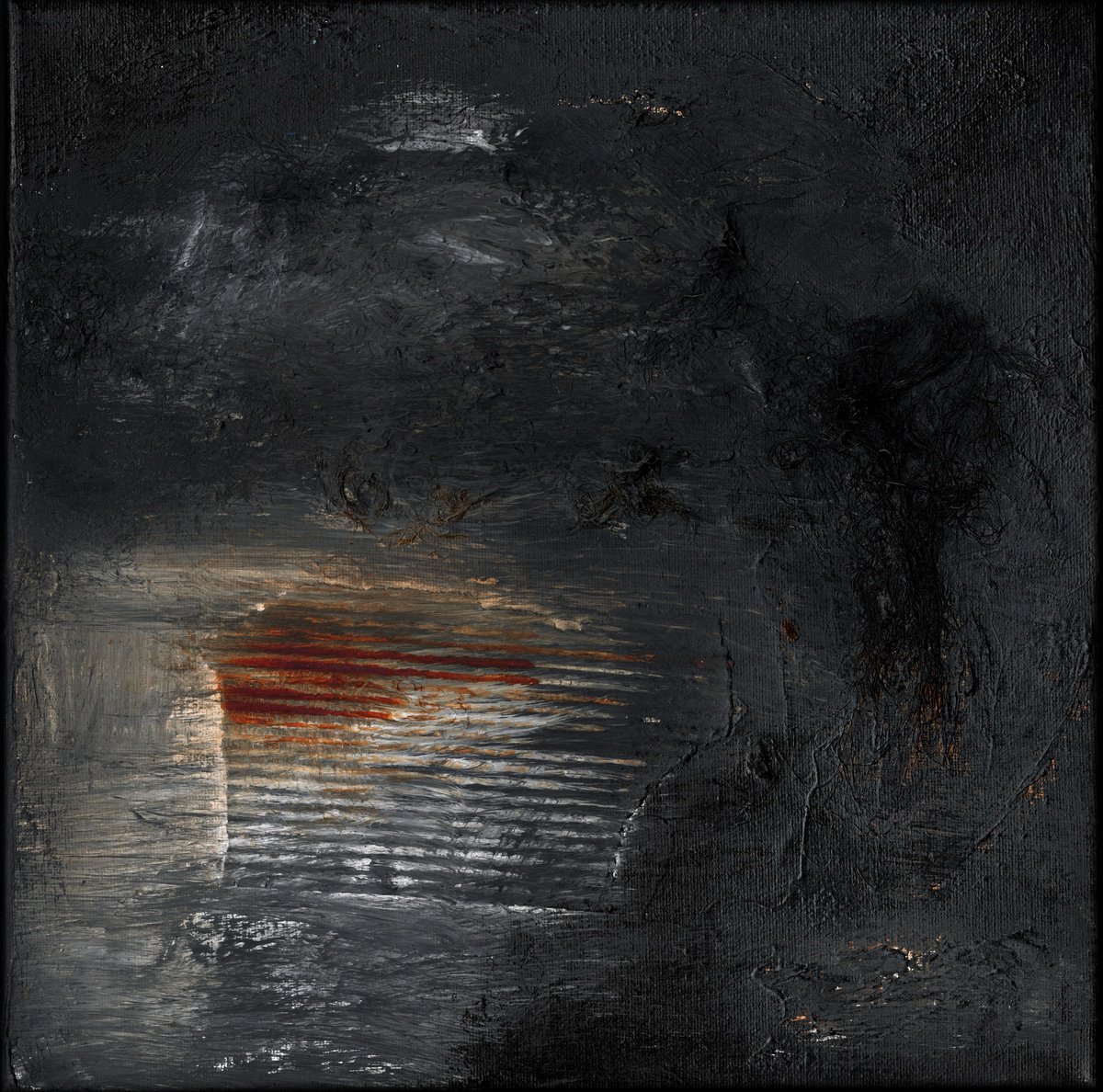 Abstract Painting By Kathy Morton Stanion, 12 X 12", Magical Incantations 3, Original Artwork