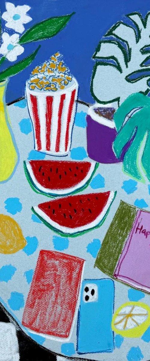 Moments of Summer on a Quiet Table by Sasha Robinson