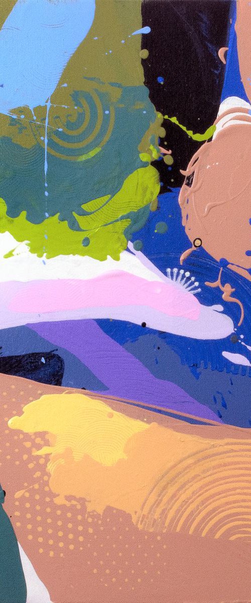 Abstract 51x51 cm by Suren Ter-Avakian