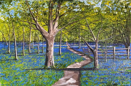 BLUEBELL WOODS by MAGGIE  JUKES