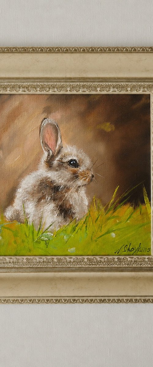 Cute Bunny by Natalia Shaykina