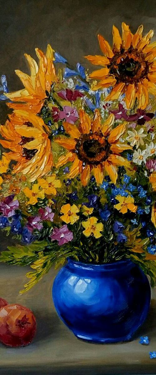 Sunflowers by Anastasia Kozorez