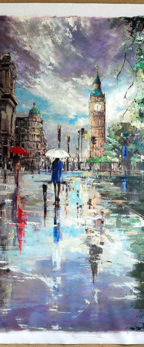 'London Reflections II' by Ewa Czarniecka