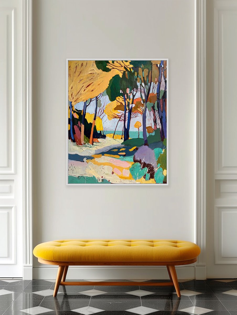Where The Light Rest By Olga Gamy, 31 X 39, Artwork For Sale On Artfinder