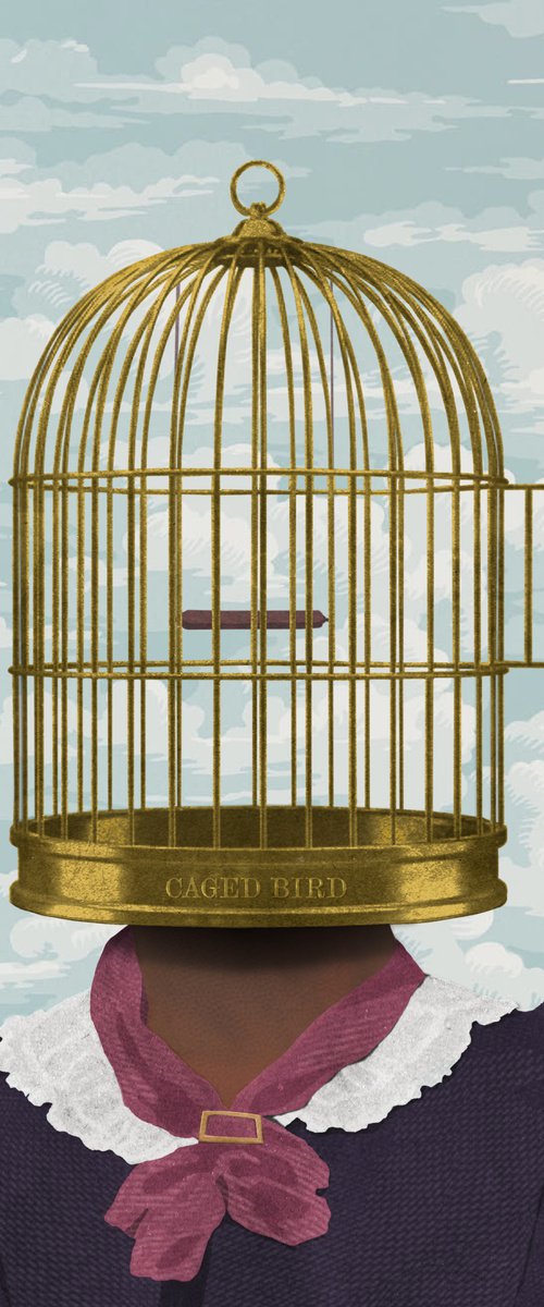 Caged Bird by Peter Walters