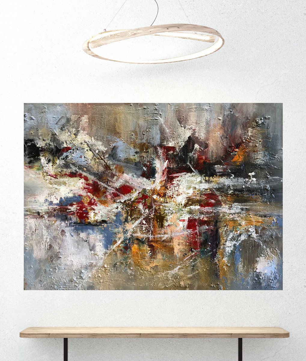 The Edge Between Now And Eternity By Snezana Djordjevic, 35 X 28, Artwork For Sale On Artfinder