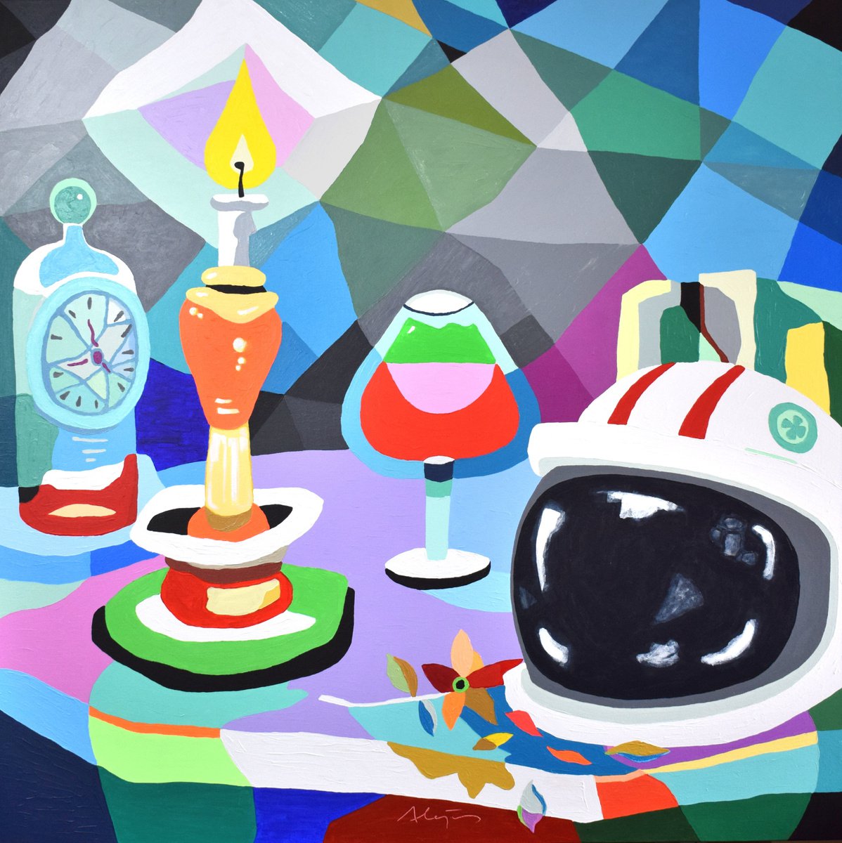  Vanitas By Alejos, 59 X 59, Artwork For Sale On Artfinder