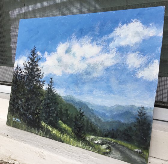 Smokey Mountain Reverie(SOLD)