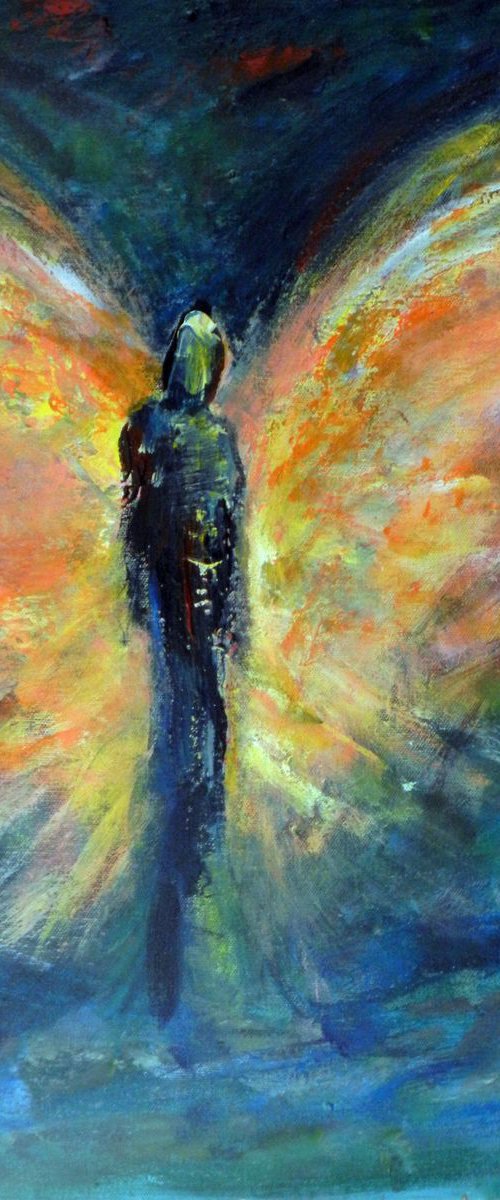 Destiny's Travel Angel  - 16x20 by BenWill