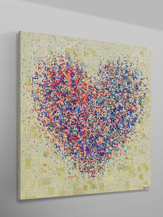 Resilient Optimist 127 x 127cm