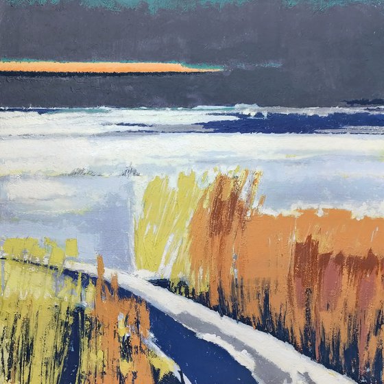 Season of Ocher and White