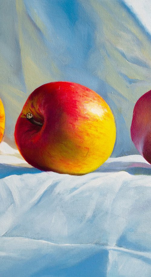 Still Life with Apples by Kolodyazhniy Sergey