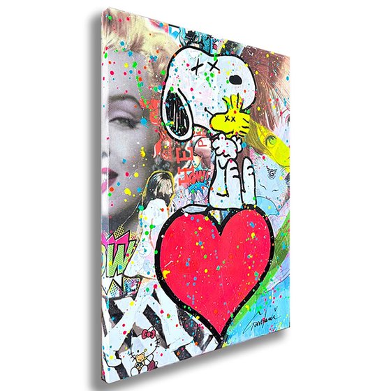 Snoopy Hug your Heart