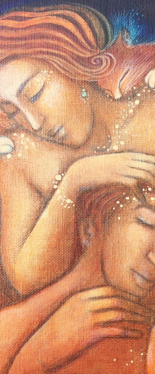 Beloved - Lovers and Cats by Phyllis Mahon