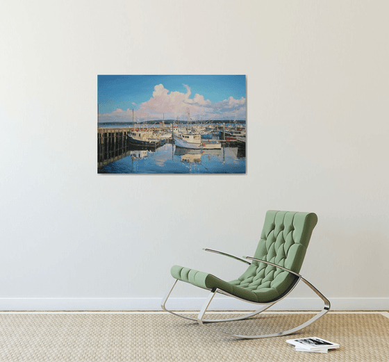 A Harbour Holds the Sky
