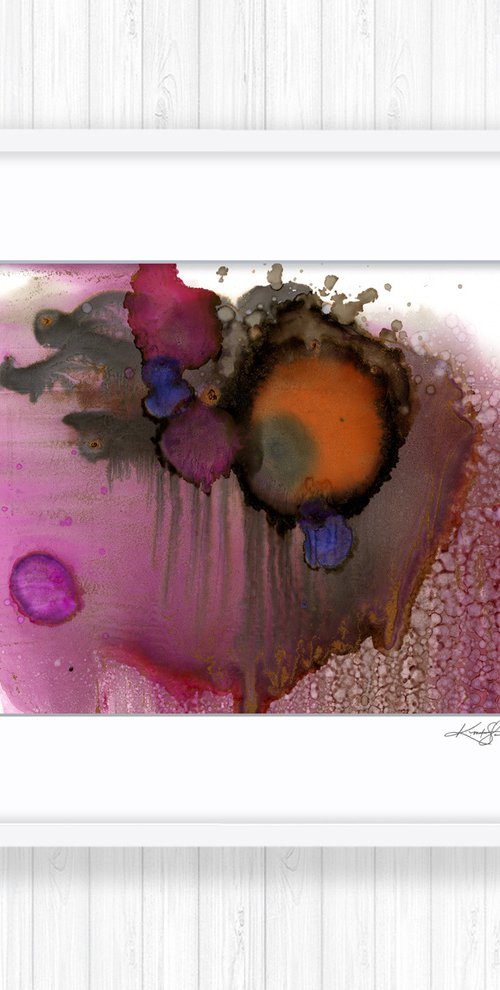 A Mystic Encounter 39 - Zen Abstract Painting by Kathy Morton Stanion by Kathy Morton Stanion