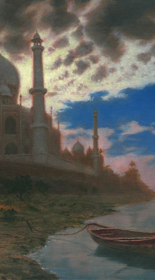 Moonlight Encampment by Mark Harrison