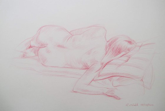 reclining female nude