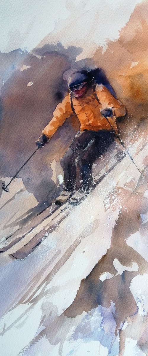 the skier 12 by Giorgio Gosti