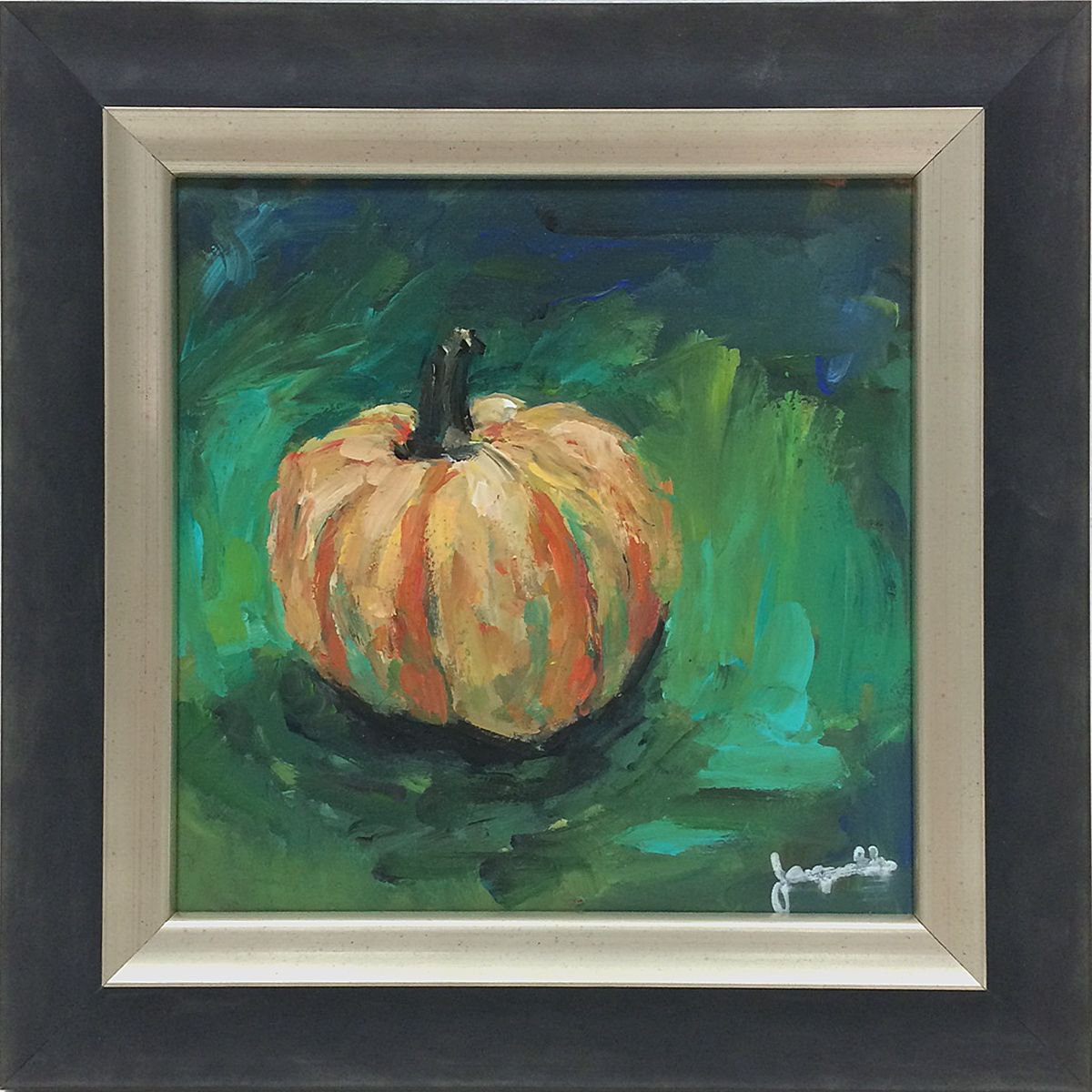 Little pumpkin in green by Jacqualine Zonneveld