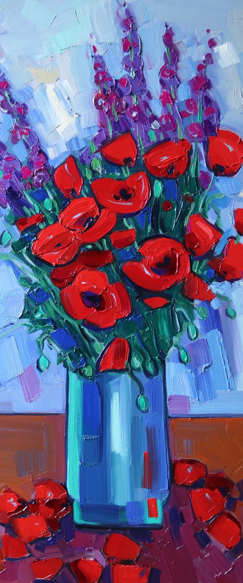 Poppies by Tigran Avetyan