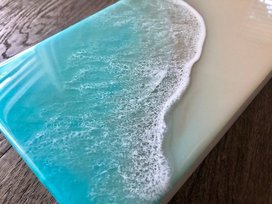 White Sand Beach #37 Seascape Ocean Lover Gift idea