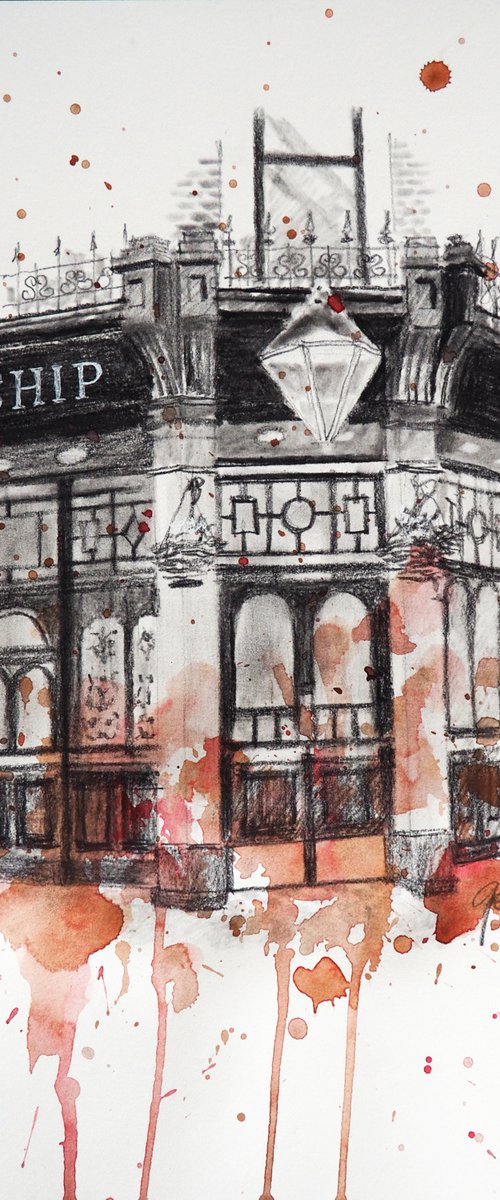 THE SHIP PUB IN SOHO - LONDON by Nicolas GOIA