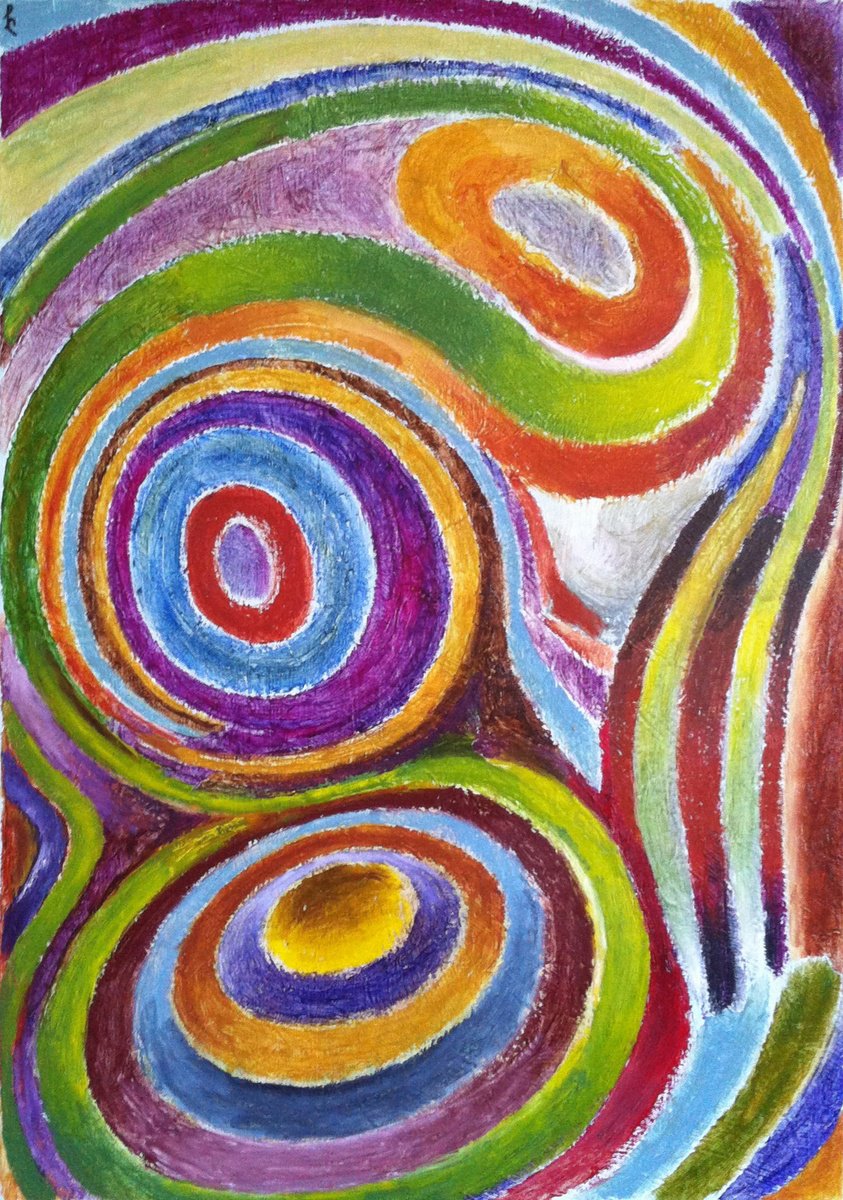 Composition 2 By Lia Chechelashvili, 19 X 26, Artwork For Sale On Artfinder