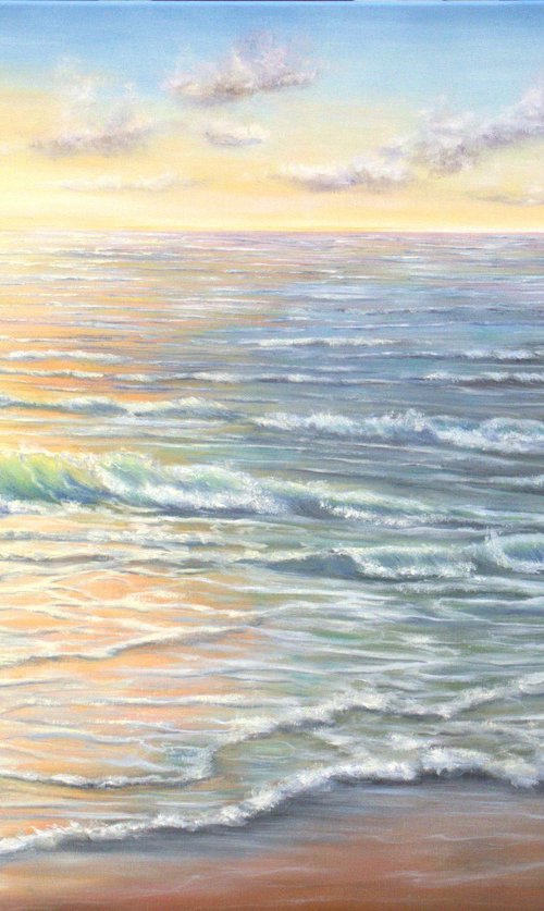 Light over the ocean by Ludmilla Ukrow