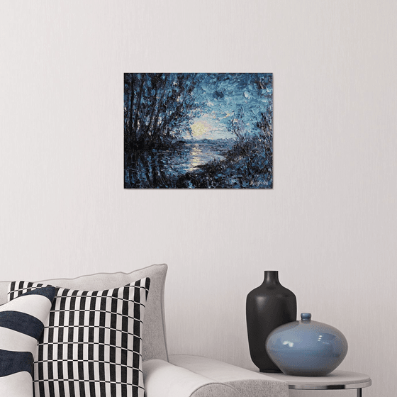 Stillness in Blue