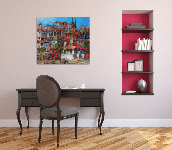 Red-Tiled Village