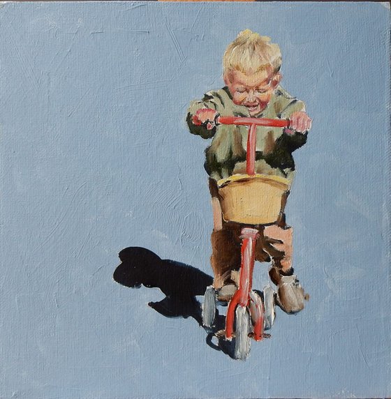 Boy on the bike