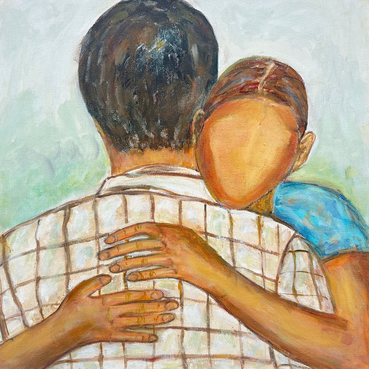 Embraces #1 By Katia Ricci, 12 X 12, Artwork For Sale On Artfinder