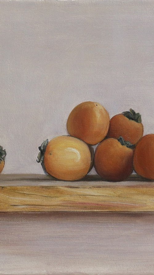 persimmon by Zhao Hui Yang
