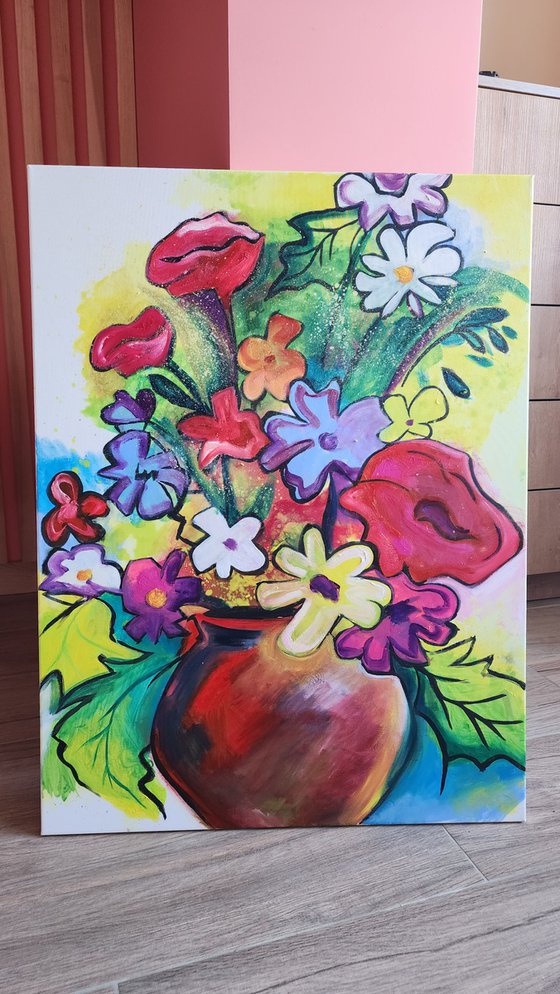 Bright Wildflowers