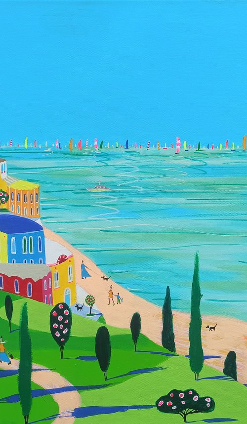 The Bay Of Endless Summer by Katrina Avotina