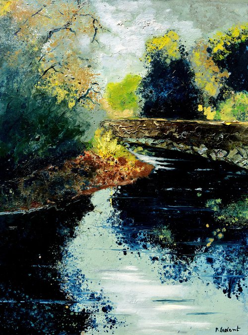 Light on my river   - 68 by Pol Henry Ledent