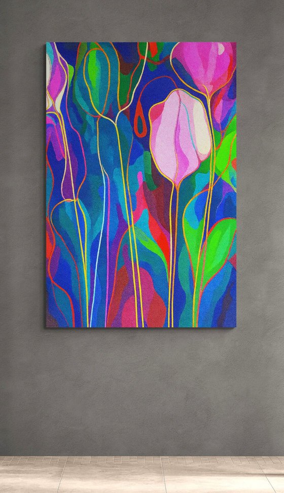 Jazz Style Flowers #4