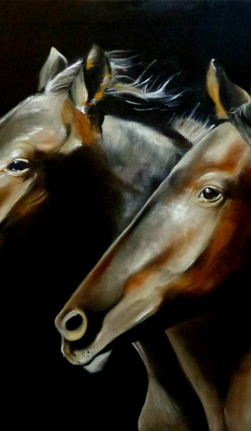 Dark horses by Anna Rita Angiolelli