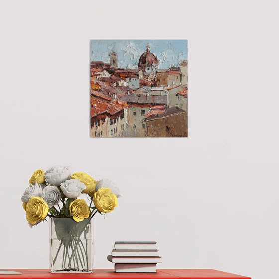 Rooftops of Florence, Italy