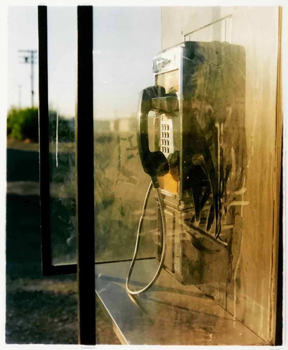 Call Box, Salton City, California - Print Only by Richard Heeps