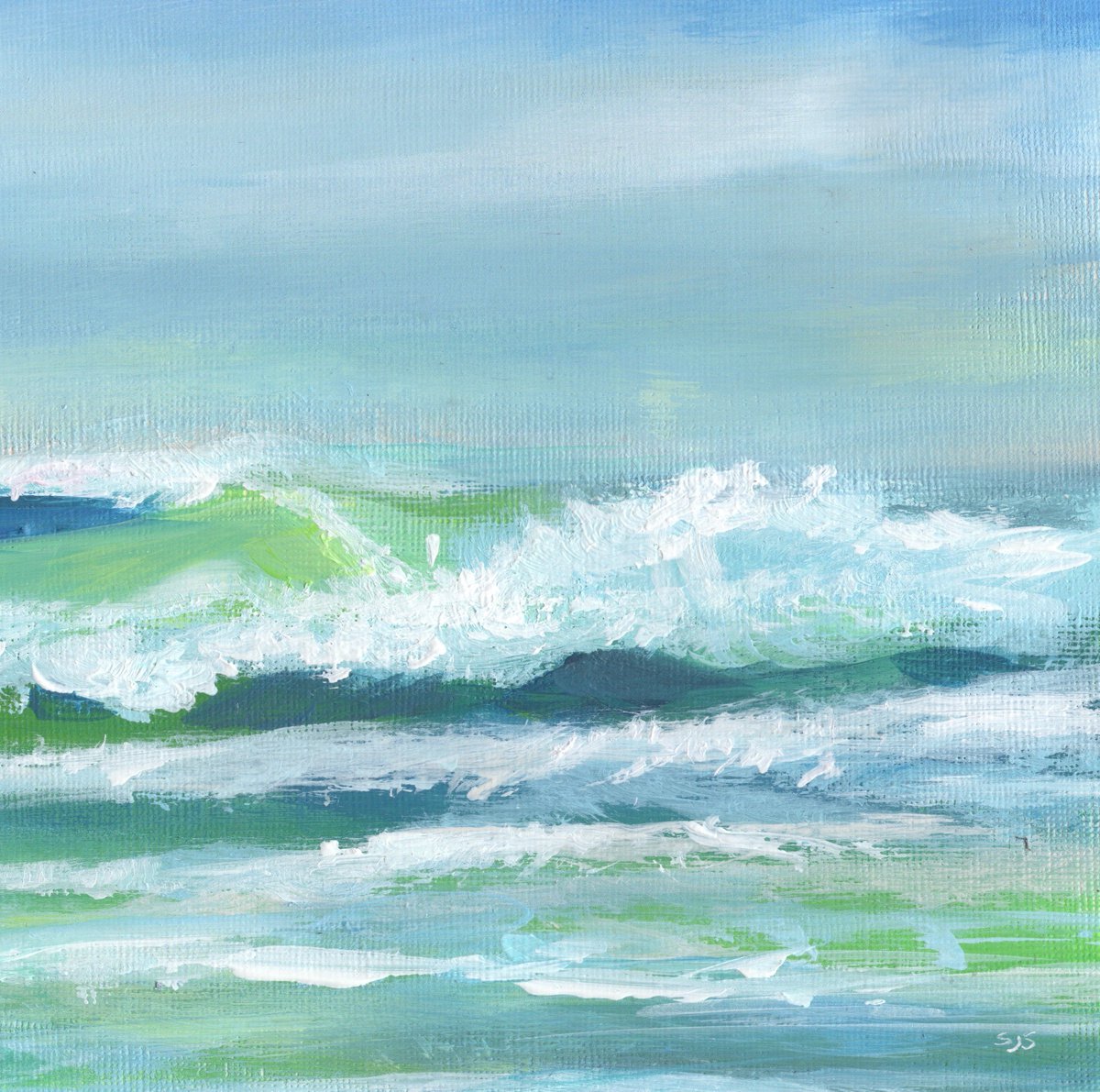 Sea Study by Sarah Stowe