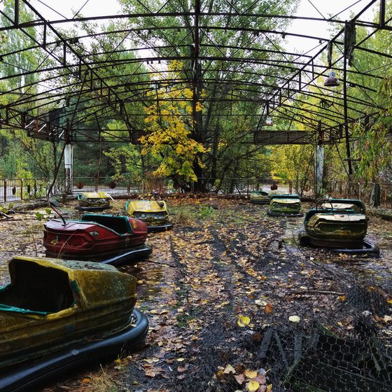 Chernobyl, 19x19 Inches, C-Type, Framed