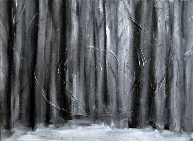 Dark Forest By Nektaria Giannoulakou Artfinder