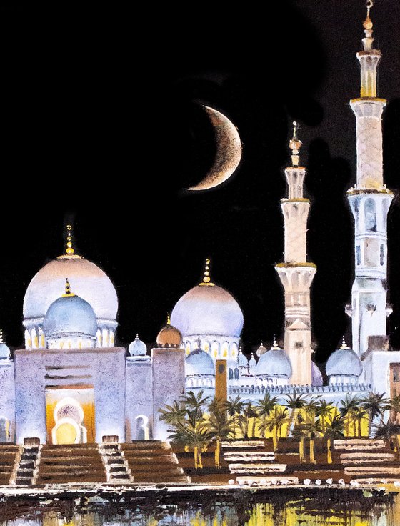 THE SHEIKH ZAYED MOSQUE.. United Arab Emirates