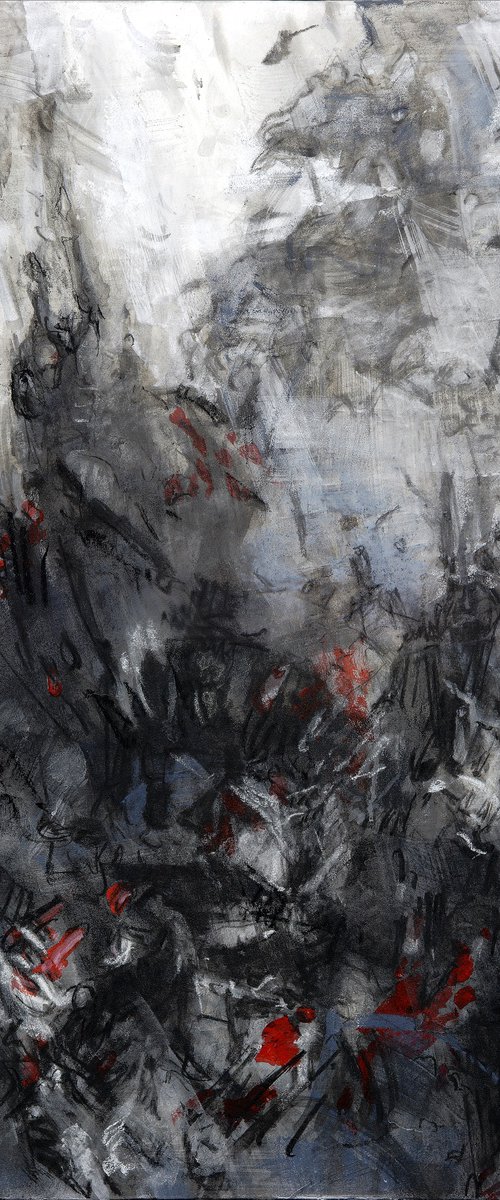 "War, a lonely musician" by Eugene Segal