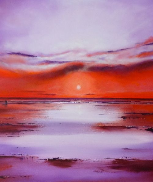 Just the two of us. by Mel Davies Original Art
