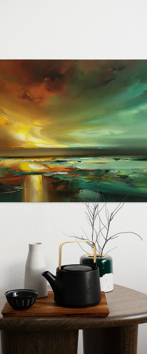 Morning tide - Commission for Louise by Beata Belanszky Demko