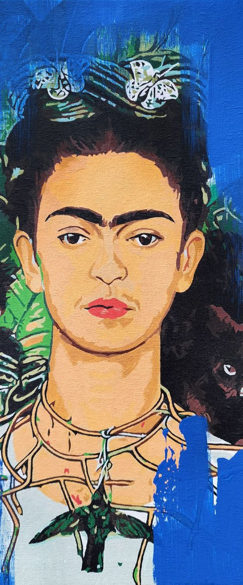 Frida Kahlo. Self-Portrait by BAST