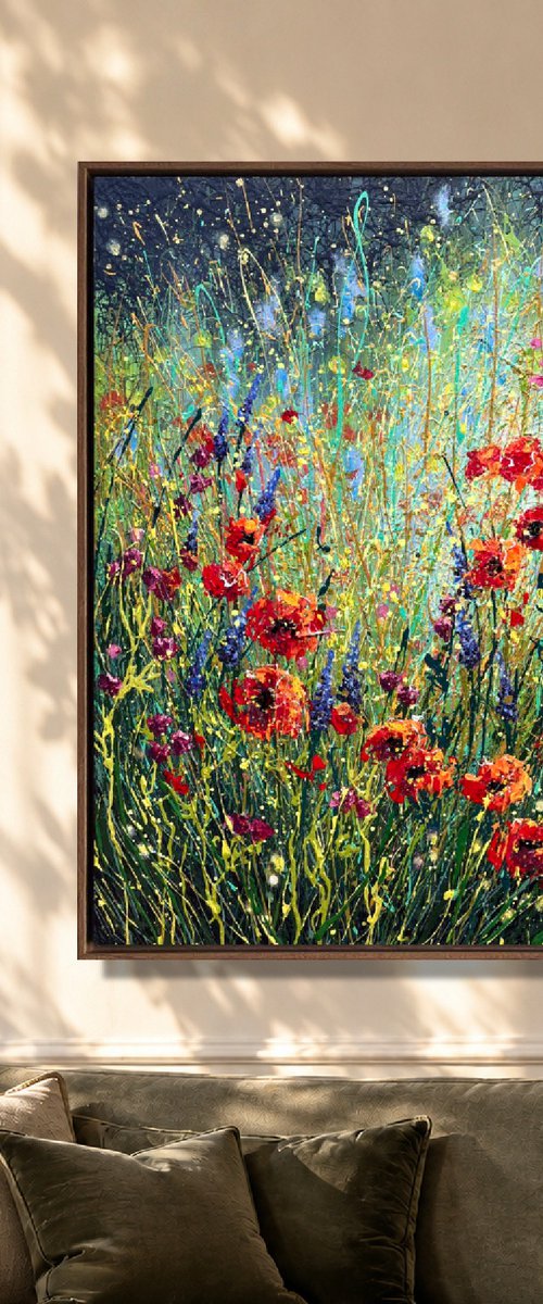 Breath of a Warm Noon - framed by Nadiia Antoniuk